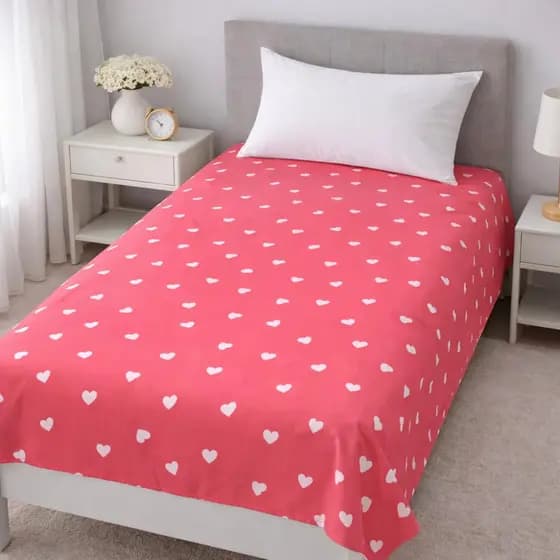 Lençol De Cima Sem Elástico Para Cama De Solteiro 2,40 x 1,40