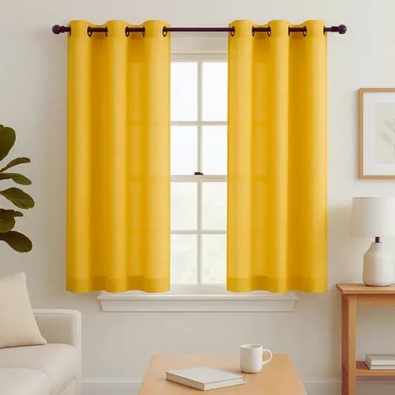 Cortina Para Sala Quarto 2,00 x 1,50 cm Lisas Casa Moderna