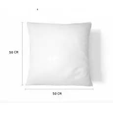 1 Enchimento Refil Almofada 50x50 Silicone FOFINHO