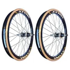 Par Vmaxx Aro 20x1,9 Freio V.brek C/ Rolamento Raios Zincado Fino
