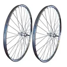 Par De Roda 26x1.1/2 Ferro De Monark Antiga Cubo Rolamento