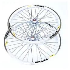 Par De Aro 26 x 1.9 Vmaxx V-brake 36 Furos, Com RAIO GROSSO/ Cubo Rolamento Completa