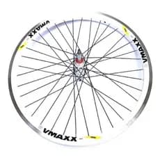 1 Aro 26 Vmaxx V-Brake 36 Furos Completa Cubo Rolamento Raio Fino Preto