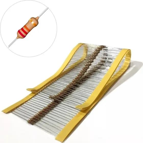 Kit 100 Unidades  Resistor 22K 1/4W 5% Resistores Padrão Cr25 Ohms