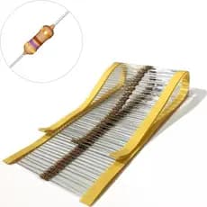 Kit 100 Unidades  Resistor 470R 1/4W 5% Resistores Padrão Cr25 Ohms