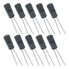 Capacitor Eletrolítico 22uF 50V  - Kit 10 Peças