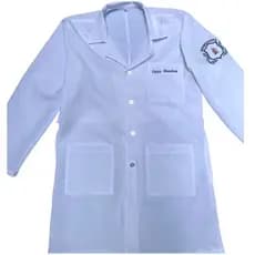 Jaleco Masc. no gabardine personalizado enfermagem, medicina, veterinário, nutricionista, psicologia, psiquiatra