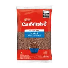 Granulado Macio Sabor Chocolate Confeiteiro 1,010kg Harald