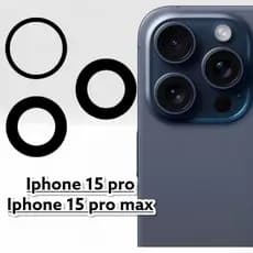 Vidro da Câmara Iphone 15 pro / 15 Pro Max Lente da Câmera Traseira Vidrinho Traseira
