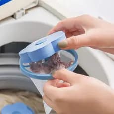 Coletor Tira Pelos e Fiapos Flutuante para Máquinas de Lavar/Lavadoura Coletor de Pelos filtro