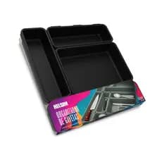 Organizador de Gavetas plastico resistente ecologico – Colours - cor sortida - 305 × 305 × 65 mm