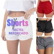 Shorts Tactel Feminino- XOA do P ao G-Shot fitness, Praias, dia a dia