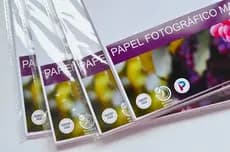 Papel Fotográfico Adesivo Matte 128g