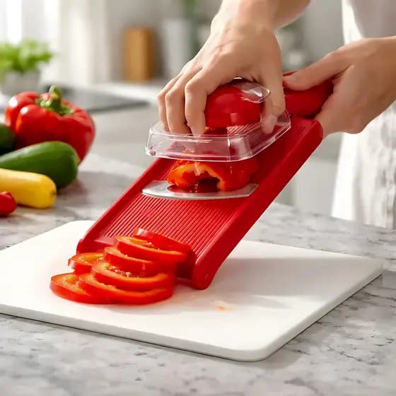 Fatiador de Alimentos KEHOME - Corte Preciso e Uniforme