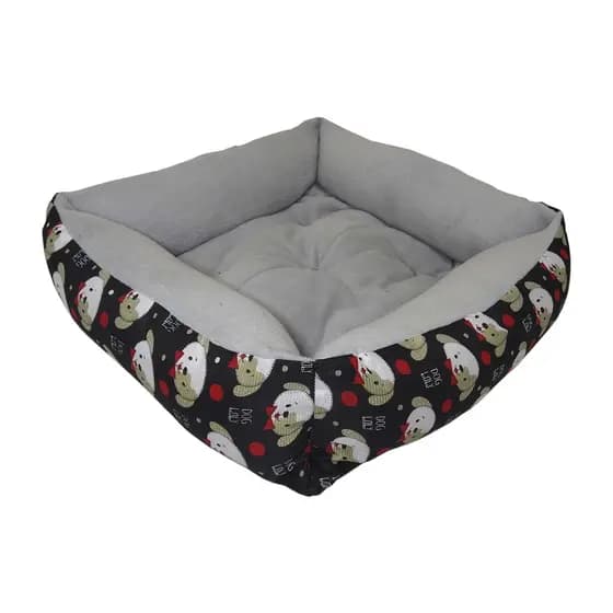 CAMA PET PORTE GRANDE QUADRADA GG CAMINHA PRA CACHORRO E GATO