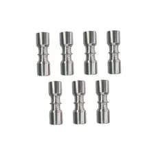 Kit 7 União Lokring 5/16 X 5/16 Alumínio P/ Ar Condicionado