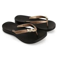 Chinelo Feminino Ortopédico Alcalay Original Metal de Laço Super Confortável