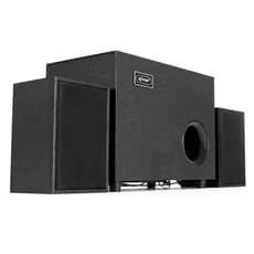 Caixa De Som Subwoofer 2.1 25W RMS para PC Notebook TV RCA P2 Knup KP-RO809