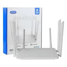 Roteador Wireless Dual Band 5Ghz/2.4Ghz 300Mbps com 6 Antenas KP-RW403/G