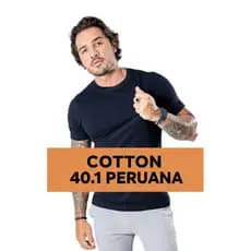 Camisa Peruana 40.1 Básica Com Elastano Modelo Para Uniformes E Empresa