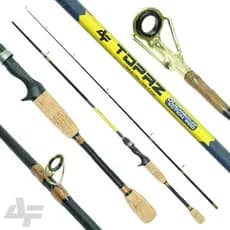 Vara Pesca Para Carretilha Topaz C 562 1,68mts 6-12lbs