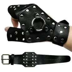 Luva Protetora Com Bracelete Para Pesca Spincast Estilingue