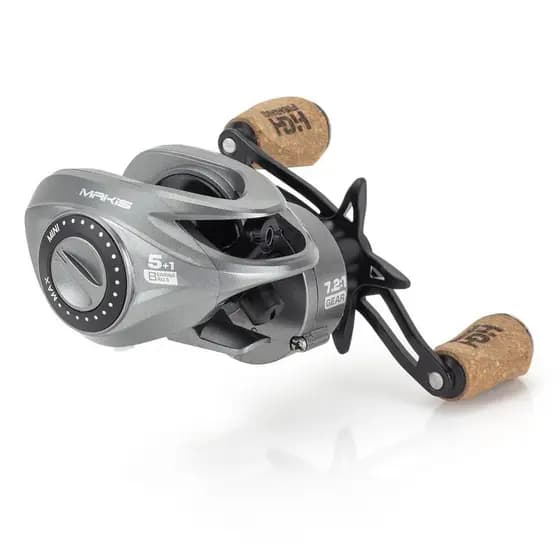 Carretilha Makis Fishing Zaire Silver Drag 9kg Anti Cabeleira 7.2:1