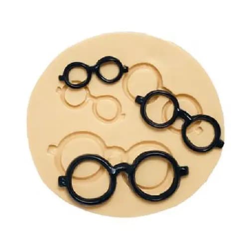 Molde de Silicone  Óculos - Biscuit, Resina, Pastas e etc...(M 212)