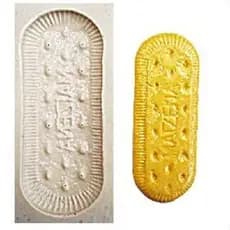 Molde de Silicone Bolacha de Maizena - Biscuit, Resina, Pastas e etc... (S 34)