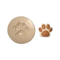 Molde de silicone  Patinha Patrulha Canina - Biscuit, Resina, pastas e etc... (B 376)