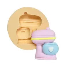 Molde de Silicone Batedeira P Cozinha - Biscuit,  Resina,  Pastas e etc... (J 48)