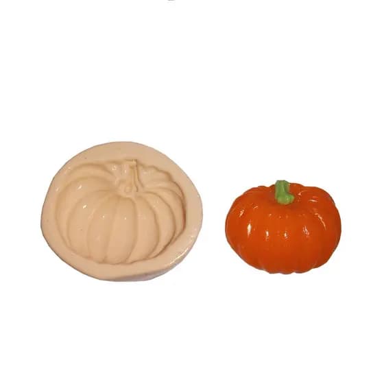 Molde de Silicone Abobora - Biscuit, Resina, Pastas e etc... (K 81)