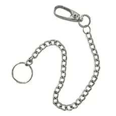 Corrente Calça Rock Punk Bolso Gancho Chaveiro Atacado 30 cm