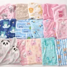Manta Bebê Soft Antialérgica 90x110 Enxoval Recém Nascido Manta Infantil Berço