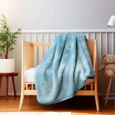 Cobertor Infantil Antialergico Macio Bebê Hazime Rosa Azul Menina Menino Cobertor Grossa
