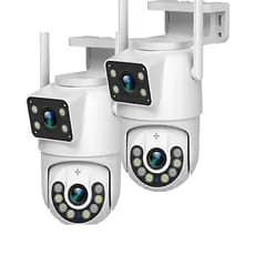 Kit 2x Câmeras IP Wi-Fi Full HD Yoosee Visão Noturna 360° com Áudio Bidirecional Segurança Residencial