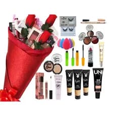 Buquê Kit De Maquiagem Completo Presente Dia das Mães Namorada