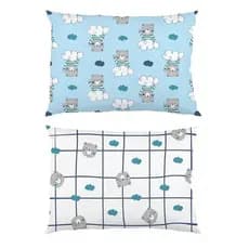 Kit Fronha 2 Peças Bebê Estampadas Malha Menino Menina Bambi