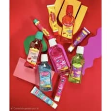 Creme Dental Enxaguante Bucal Infantil Carmed Fini Cereja Melancia  Varios Sabores