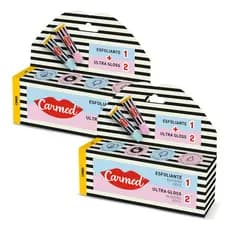 Kit 2 Carmed Sos Algodão Doce Esfoliante 10g/ultra Gloss 10g