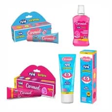 Fini Enxaguante Bucal Gel Denta e Glossl Beijos e Dentadura Carmed Fini Sabores CIMED Original Promoção