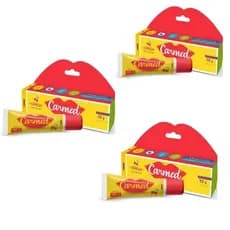 Kit 3 Carmed's Cereja Incolor Promoção Original