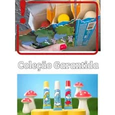 Kit 3 Carmed Smurfs Blueberry Coleção Garantida