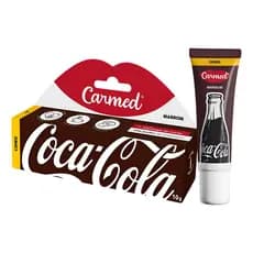Gloss Labial Carmed Coca-cola Marrom 10g