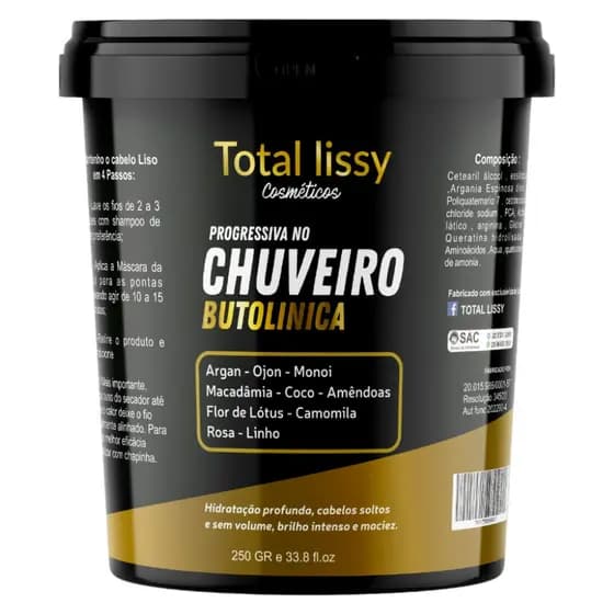 Escova Progressiva Semi Definitiva Sem Formol