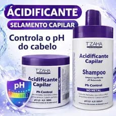 KIT Acidificante Capilar Regularizador De P h TZAHA