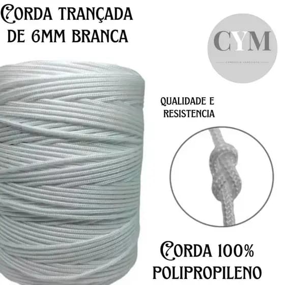 Corda de Polipropileno 6mm - 50m