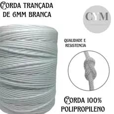 Corda de Polipropileno 6mm - 50m