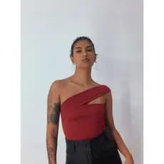 Cropped Cruzado/ Um ombro só