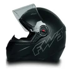 Capacete Fechado Fw3 Gt 5 Gt2 Viseira Cristal Com Narigueira